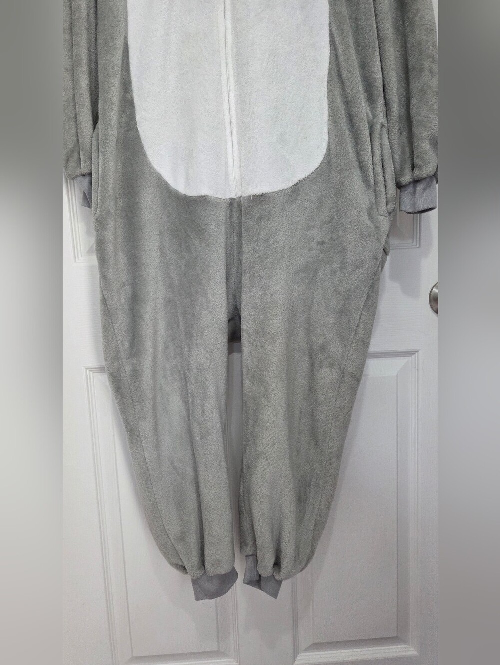 Adult Unisex Bunny Onesie Costume for Halloween Animal Cosplay size Small - Picture 4 of 12